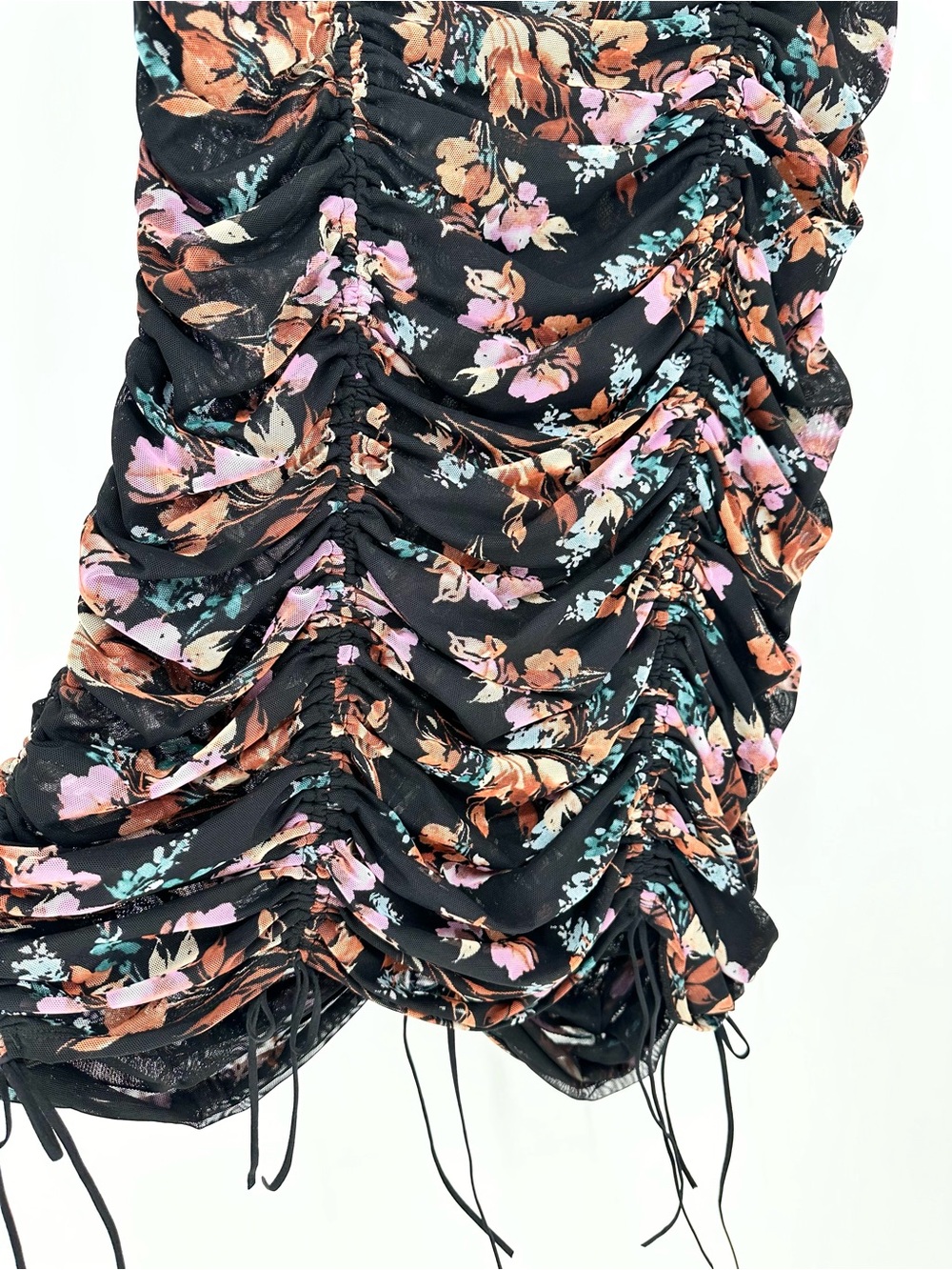 Torrid Curve Ruched Mesh Chemise - Picture 6 of 16